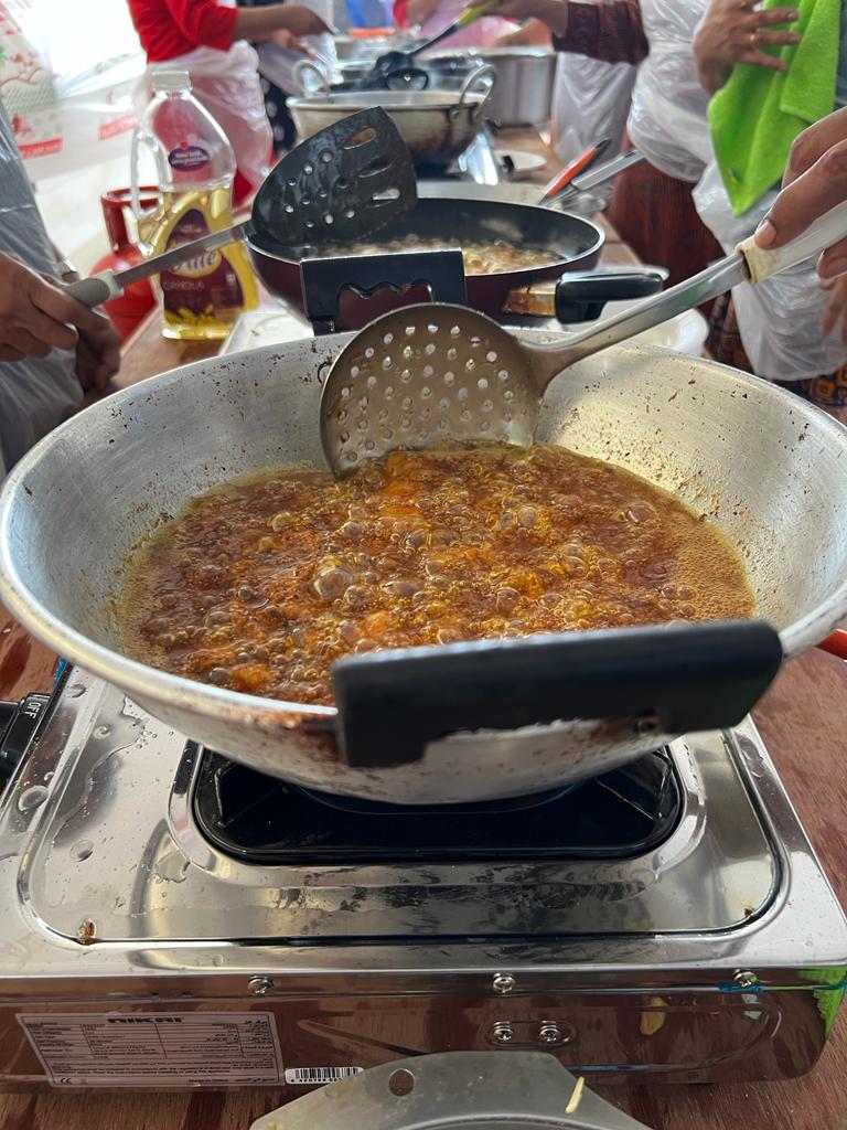 Fish Pickle preparation